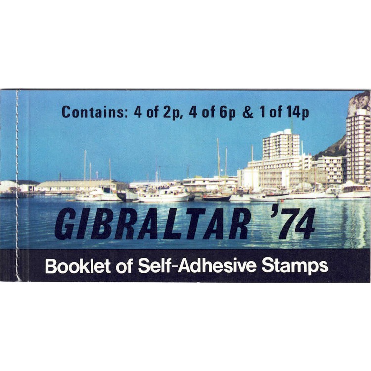 GIBRALTAR 1974 Centenary of the UPU booklet MNH**