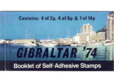 GIBRALTAR 1974 Centenary of the UPU booklet MNH**
