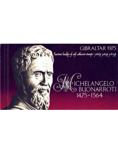 GIBILTERRA 1975 Michelangelo Buonarroti LB MNH**