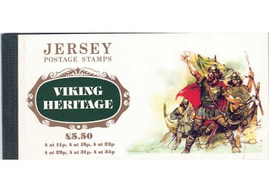 JERSEY 1987 Viking Historical Heritage booklet MNH**