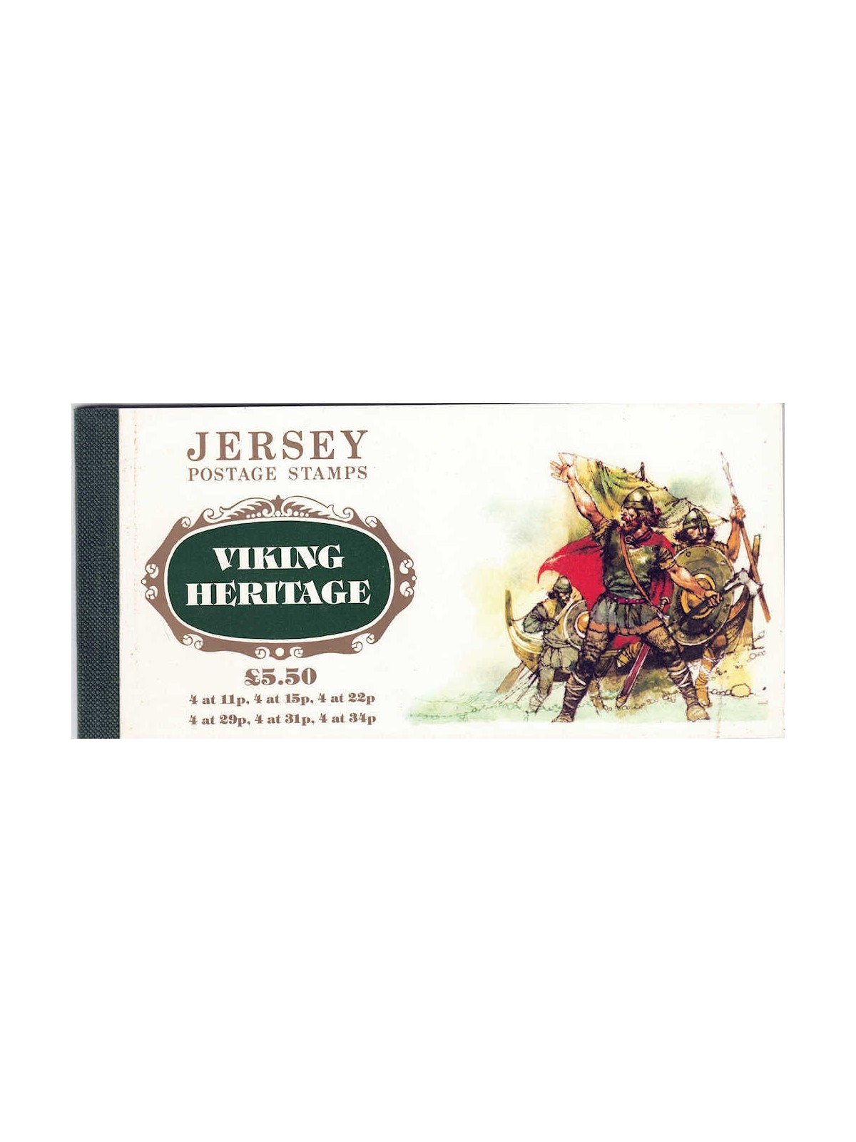 JERSEY 1987 Viking Historical Heritage booklet MNH**