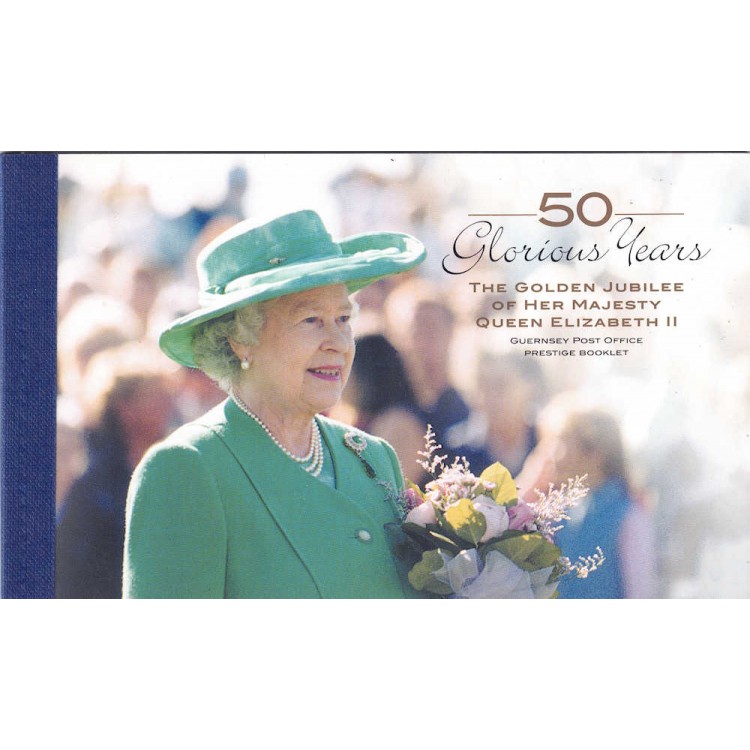 GUERNSEY 2002 Giubileo d'oro Elisabetta II LB MNH**