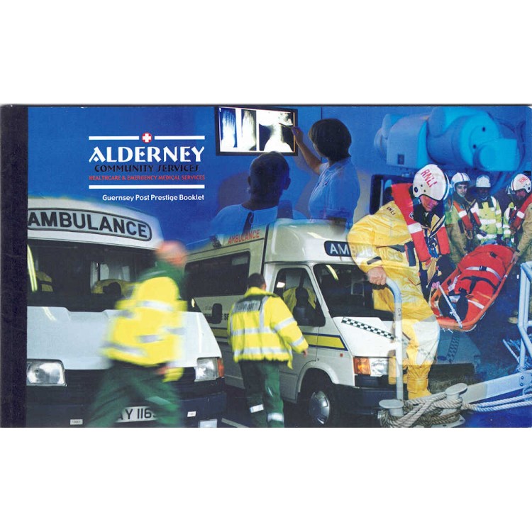 ALDERNEY 2002 Community Services (Health) booklet MNH**