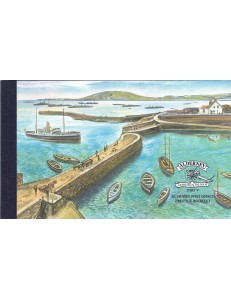 ALDERNEY 2001 Historical development of Alderney (5th series) booklet MNH**