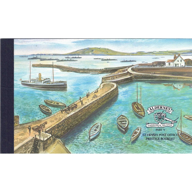 ALDERNEY 2001 Historical development of Alderney (5th series) booklet MNH**