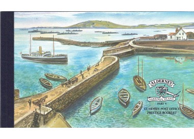 ALDERNEY 2001 Historical development of Alderney (5th series) booklet MNH**