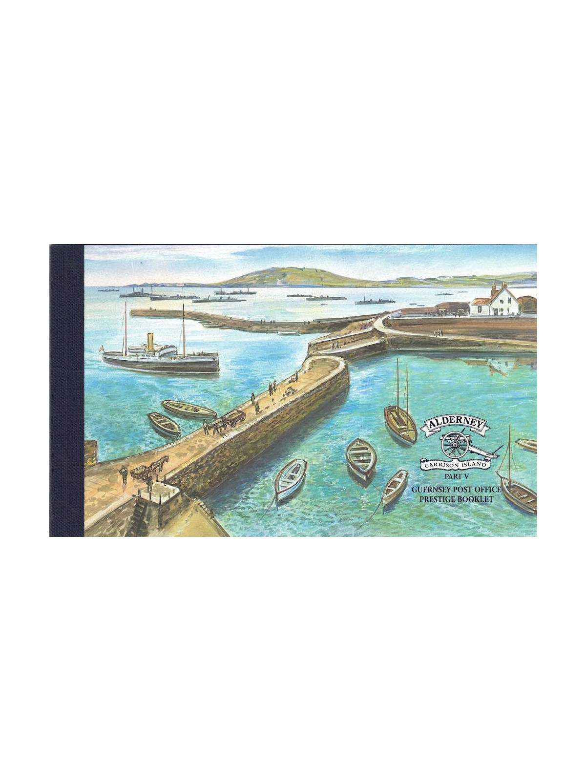 ALDERNEY 2001 Historical development of Alderney (5th series) booklet MNH**