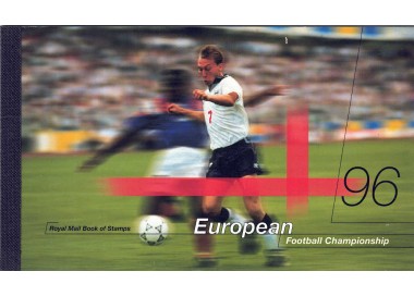 GREAT BRITAIN 1996 European Football Championship booklet MNH**