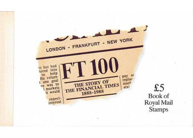 GREAT BRITAIN 1988 The Story of the Financial Times booklet MNH**
