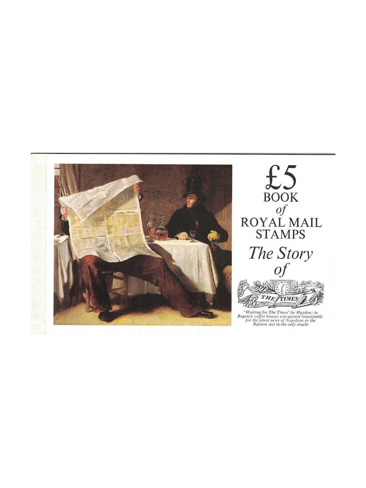GREAT BRITAIN 1985 The Story of The Times booklet MNH**