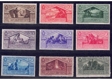 ITALIA REGNO 1930 Bimillenario Virgilio 9v MNH**