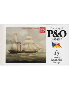 GRAN BRETAGNA 1987 The Story of P&O LB MNH**