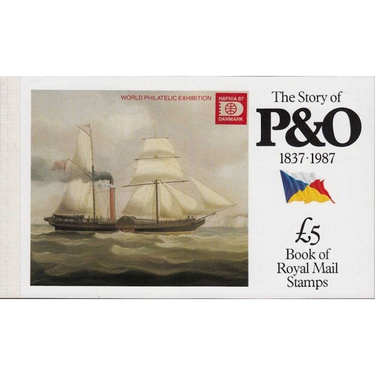 GREAT BRITAIN 1987 The Story of P&O booklet MNH**