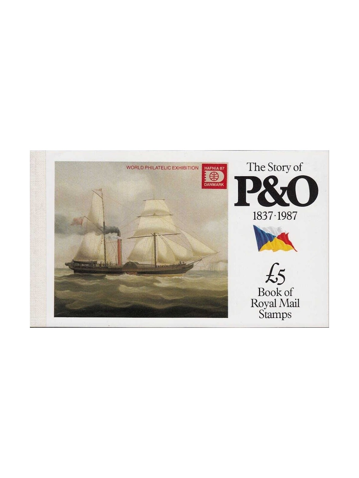 GRAN BRETAGNA 1987 The Story of P&O LB MNH**