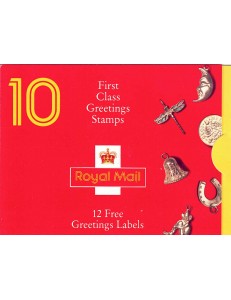 GREAT BRITAIN 1991 Greeting Stamps (Good Luck) booklet MNH**