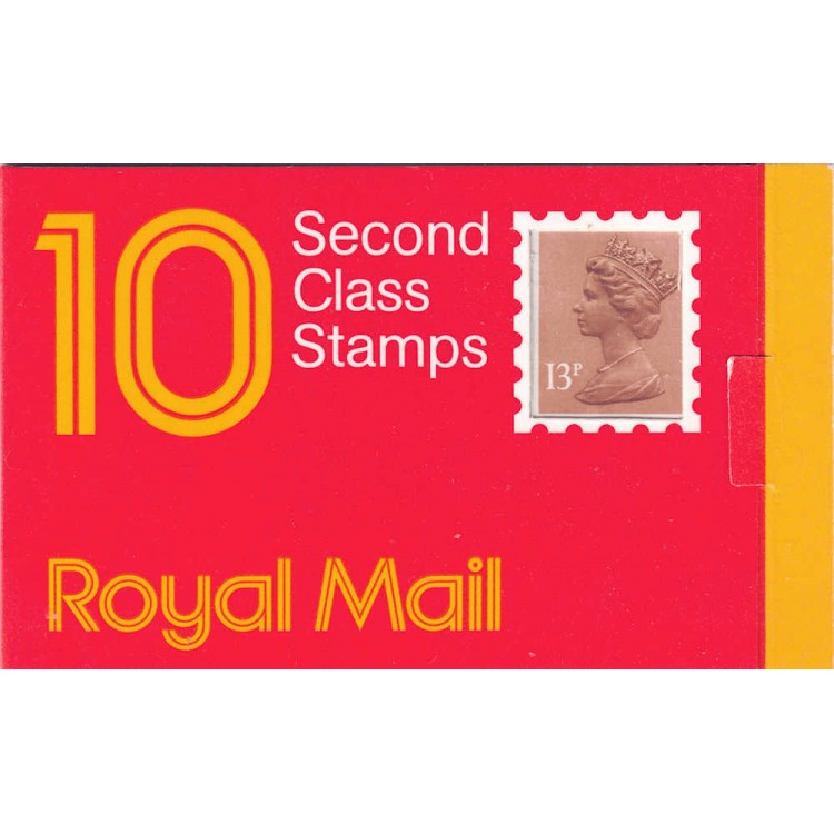 GREAT BRITAIN 1987 Elizabeth II (Second Class Stamps) booklet MNH**
