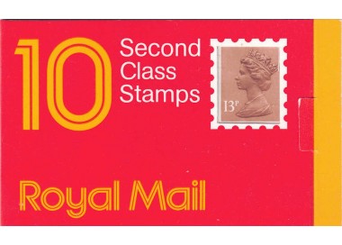 GREAT BRITAIN 1987 Elizabeth II (Second Class Stamps) booklet MNH**