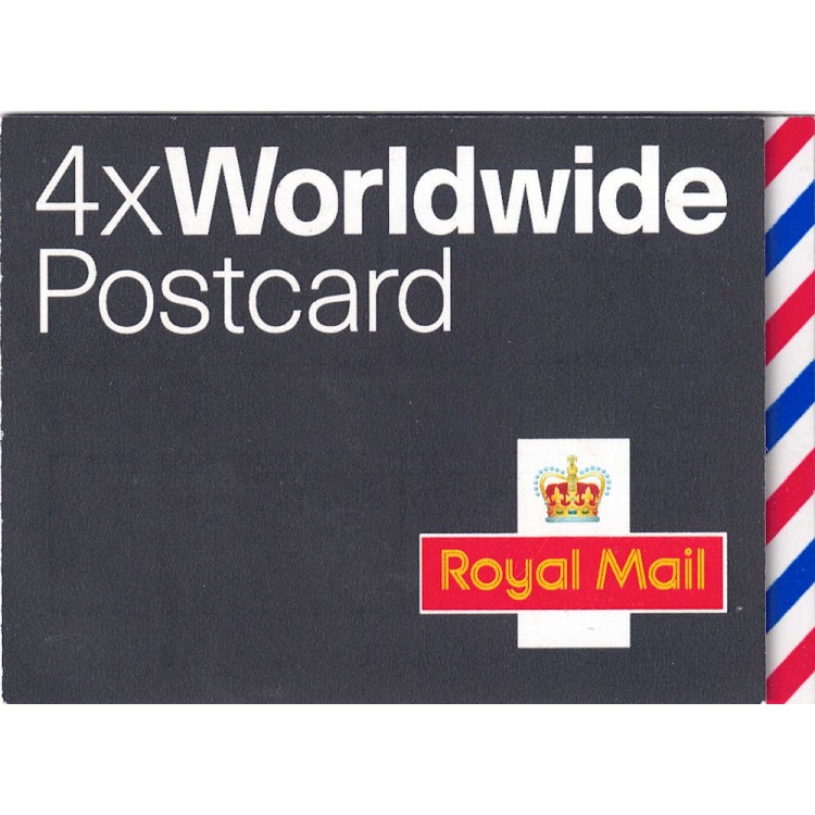 GREAT BRITAIN 2004 Elizabeth II (Worldwide postcard) booklet MNH**