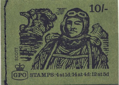 GREAT BRITAIN 1968 Explorers (Scott) booklet MNH**