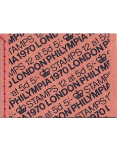 GREAT BRITAIN 1970 Philatelic Exhibition Philympia booklet MNH**