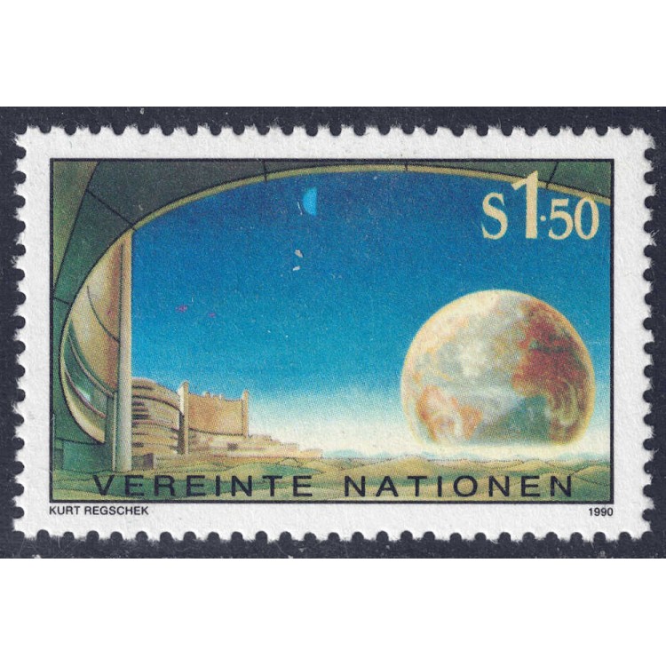 ONU VIENNA 1990 Ordinary series MNH**