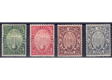VATICAN 1933 Holy Year 4v MH*