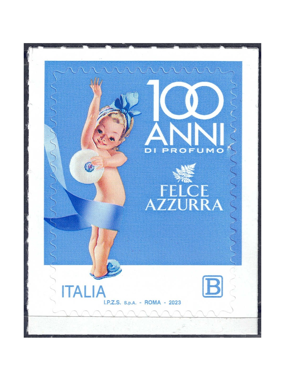 ITALY 2023 Blue Fern MNH**