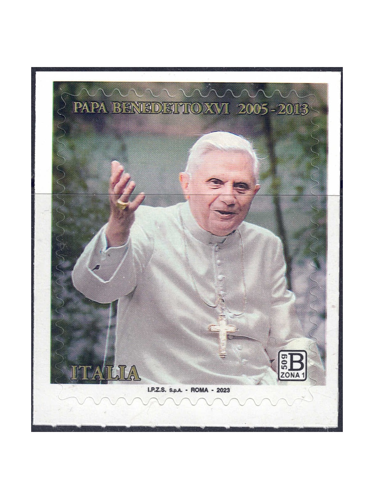 ITALY 2023 Pope Emeritus Benedict XVI MNH**