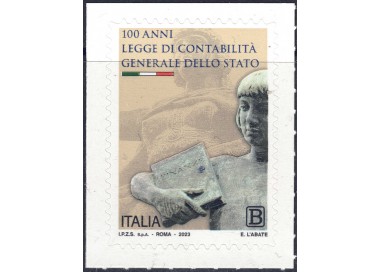 ITALIA 2023 Legge di Contabilità Generale dello Stato MNH**