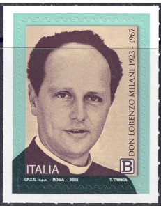 ITALY 2023 Don Lorenzo Milani MNH**
