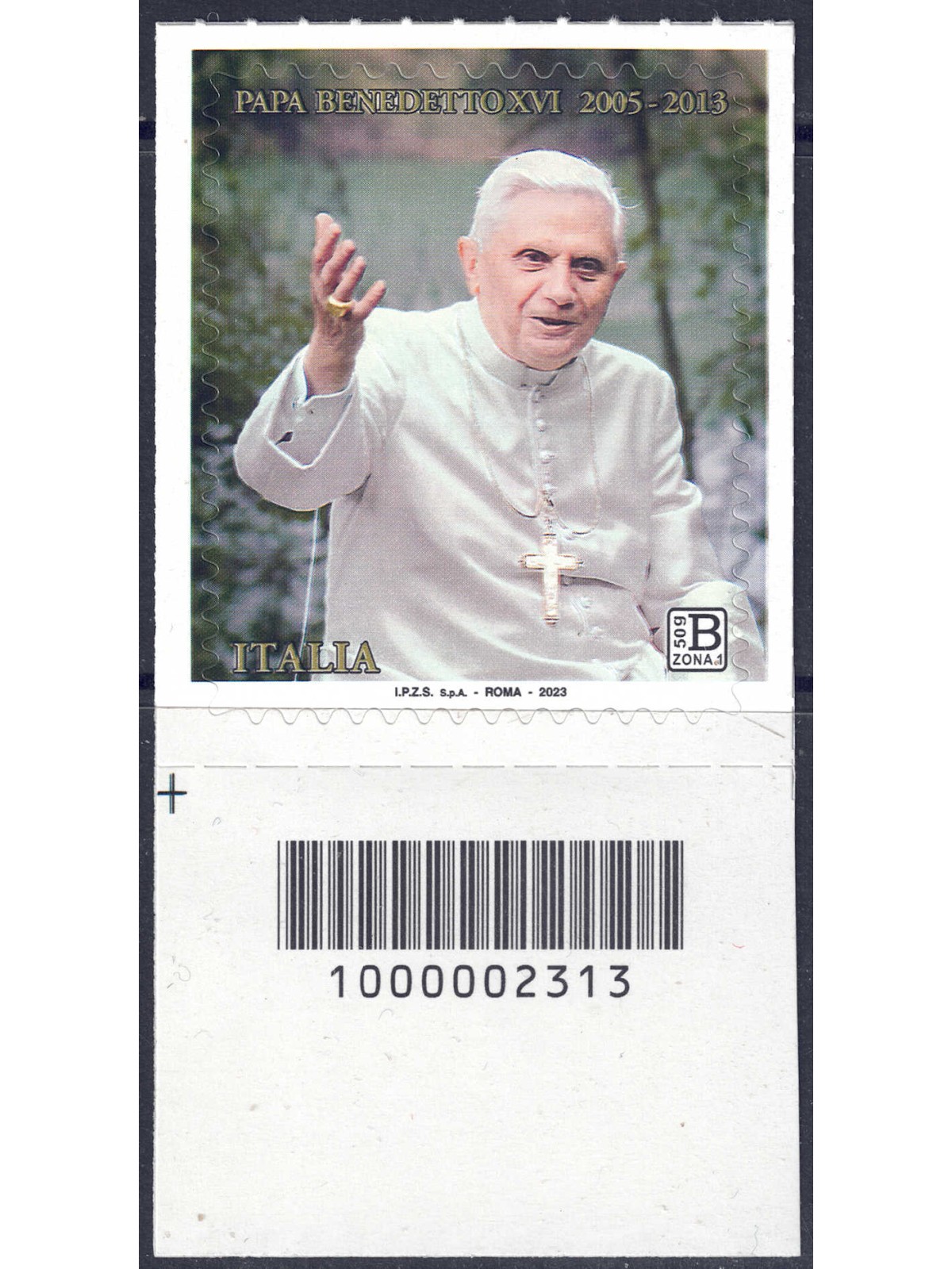 ITALIA 2023 Papa emerito Benedetto XVI CB 2313 ais