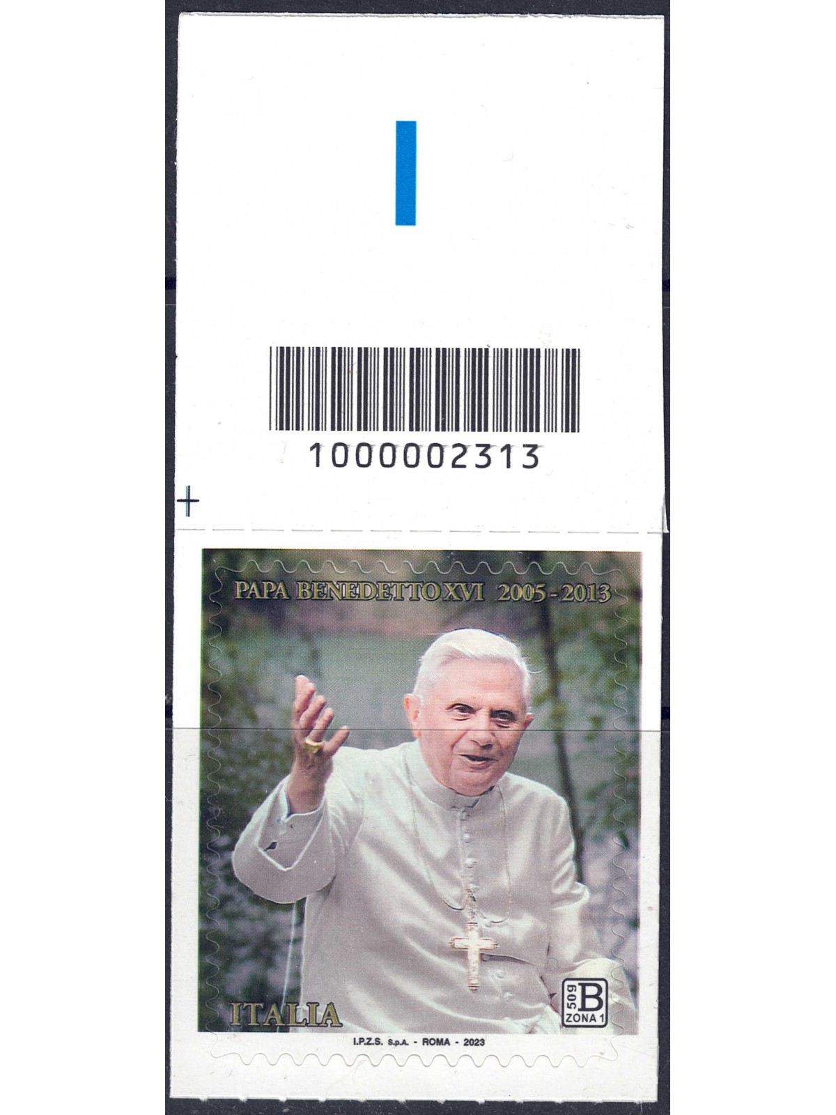 ITALY 2023 Pope Emeritus Benedict XVI CB 2313 ass