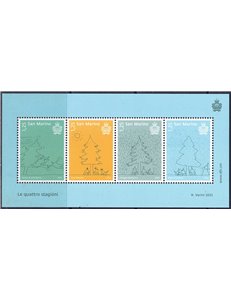 SAN MARINO 2023 The four seasons s/s MNH**