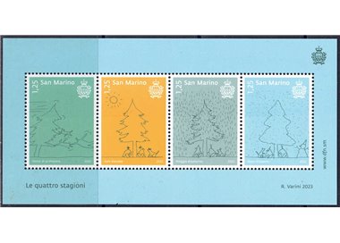 SAN MARINO 2023 Le quattro stagioni BF MNH**