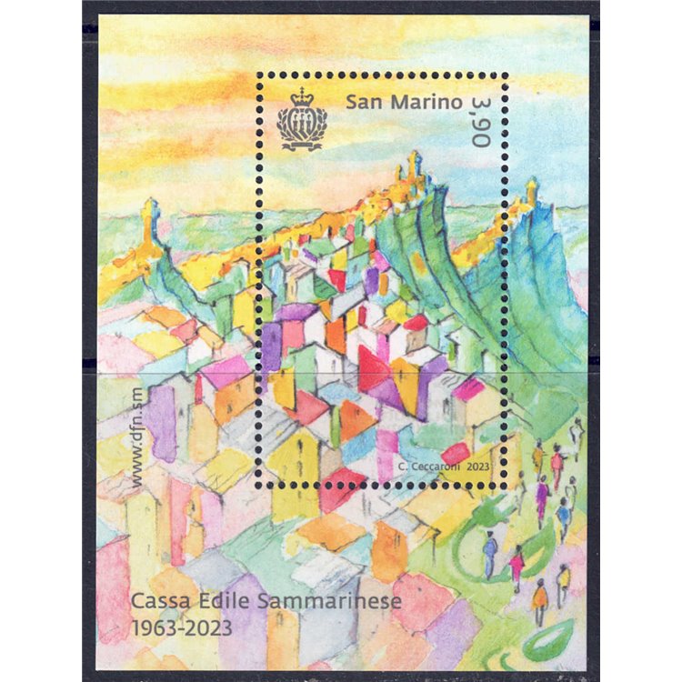 SAN MARINO 2023 Sammarinese Building Fund s/s MNH**