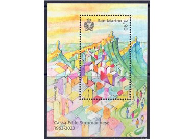 SAN MARINO 2023 Sammarinese Building Fund s/s MNH**