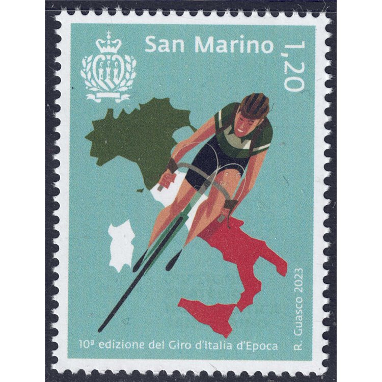 SAN MARINO 2023 Vintage Giro d'Italia MNH**