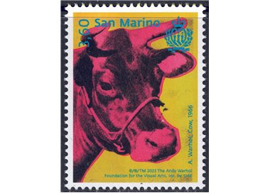 SAN MARINO 2023 Andy Warhol MNH**