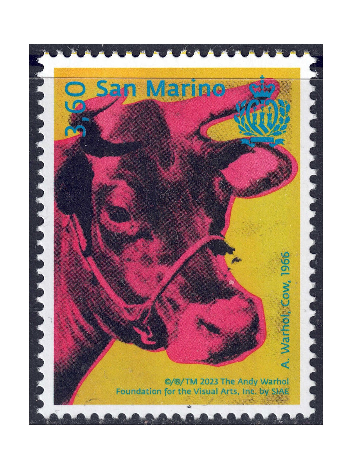 SAN MARINO 2023 Andy Warhol MNH**