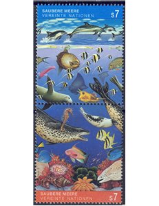UN VIENNA 1992 Protection of the Marine Environment 2v MNH**