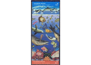 UN VIENNA 1992 Protection of the Marine Environment 2v MNH**