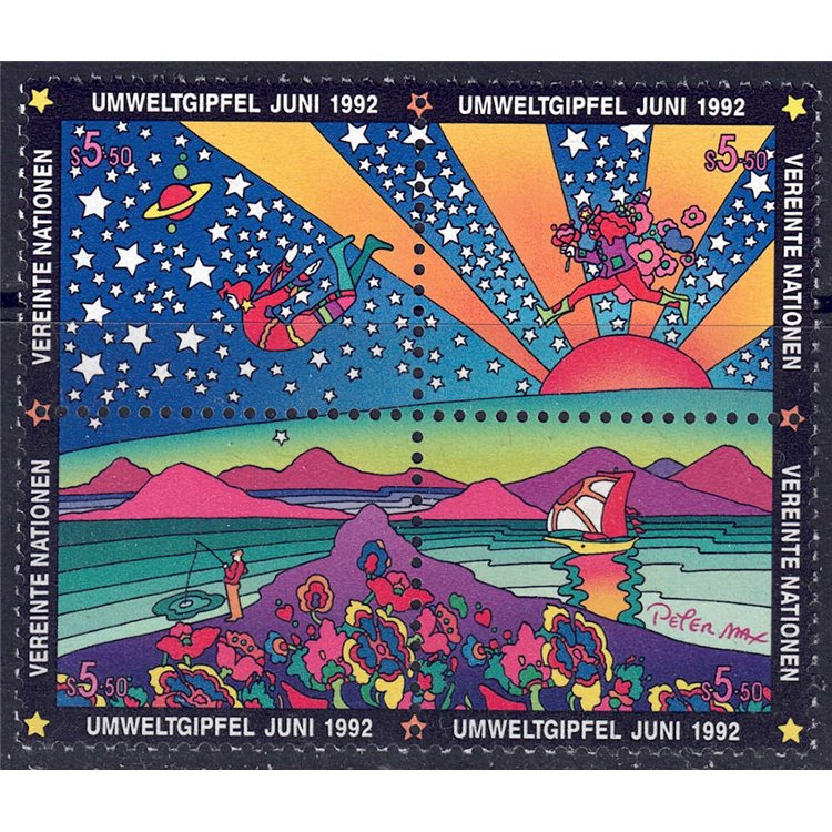 ONU VIENNA 1992 Summit per il Pianeta Terra 4v MNH**