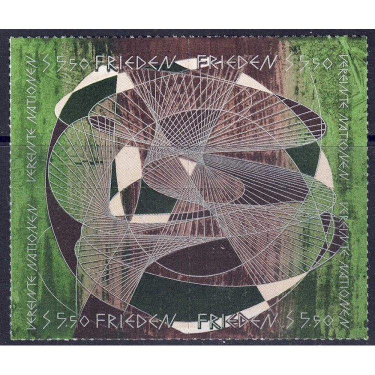 ONU VIENNA 1993 Giornata della Pace 4v MNH**