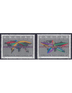 UN VIENNA 1994 Conference on Trade 2v MNH**