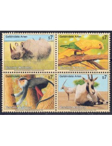 ONU VIENNA 1995 Protezione della natura 4v MNH**