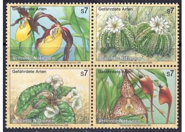 UN VIENNA 1996 Nature Protection 4v MNH**