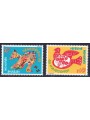 ONU VIENNA 1996 Esortazione alla Pace 2v MNH**