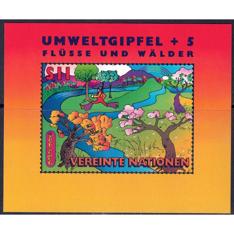 UN VIENNA 1997 Summit for Planet Earth s/s MNH**