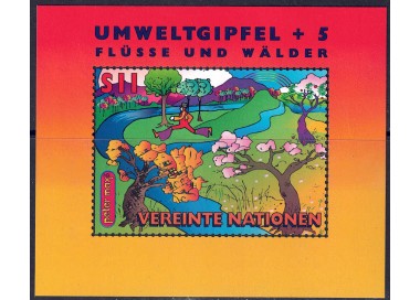 UN VIENNA 1997 Summit for Planet Earth s/s MNH**