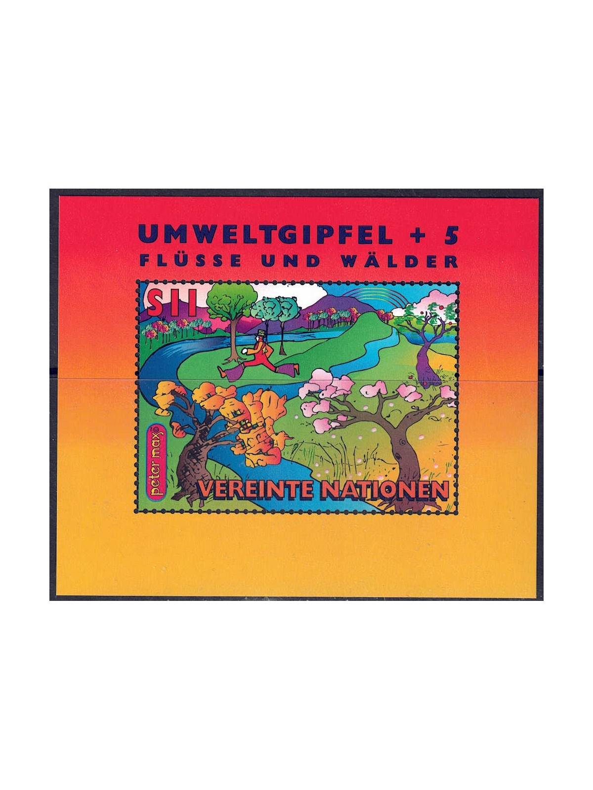 UN VIENNA 1997 Summit for Planet Earth s/s MNH**